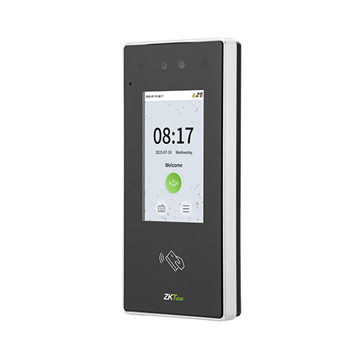 терминал доступа с распознаванием лиц и отпечатков пальцев zkteco speedface-v4l pro [em] [wi-fi]